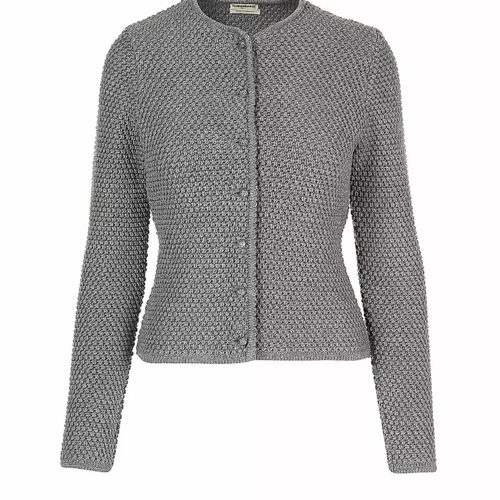Gottseidank Agnes Cardigan Knitwear Sweater, Large 100% merino wool, small flaw